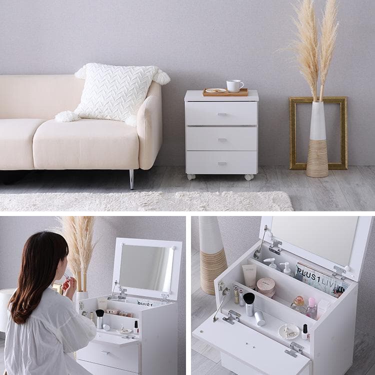 大容量コスメワゴン(完成品)