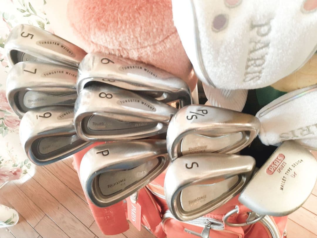 ツアーステージ 【グリップ交換済み】/ TearDrop 他 レディースセット