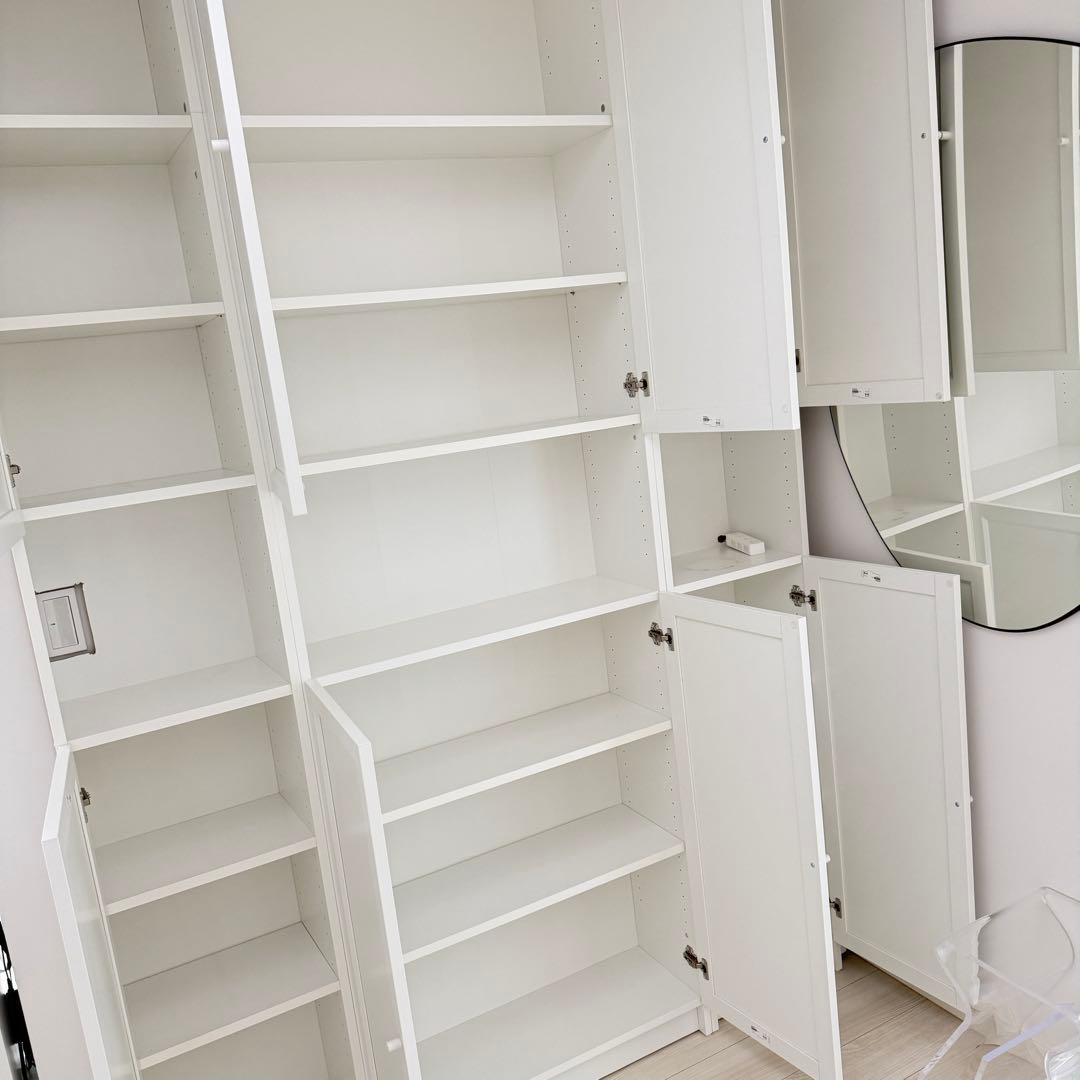 直接引き取りのみ　IKEA BILLY ビリー / OXBERG オクスベリ