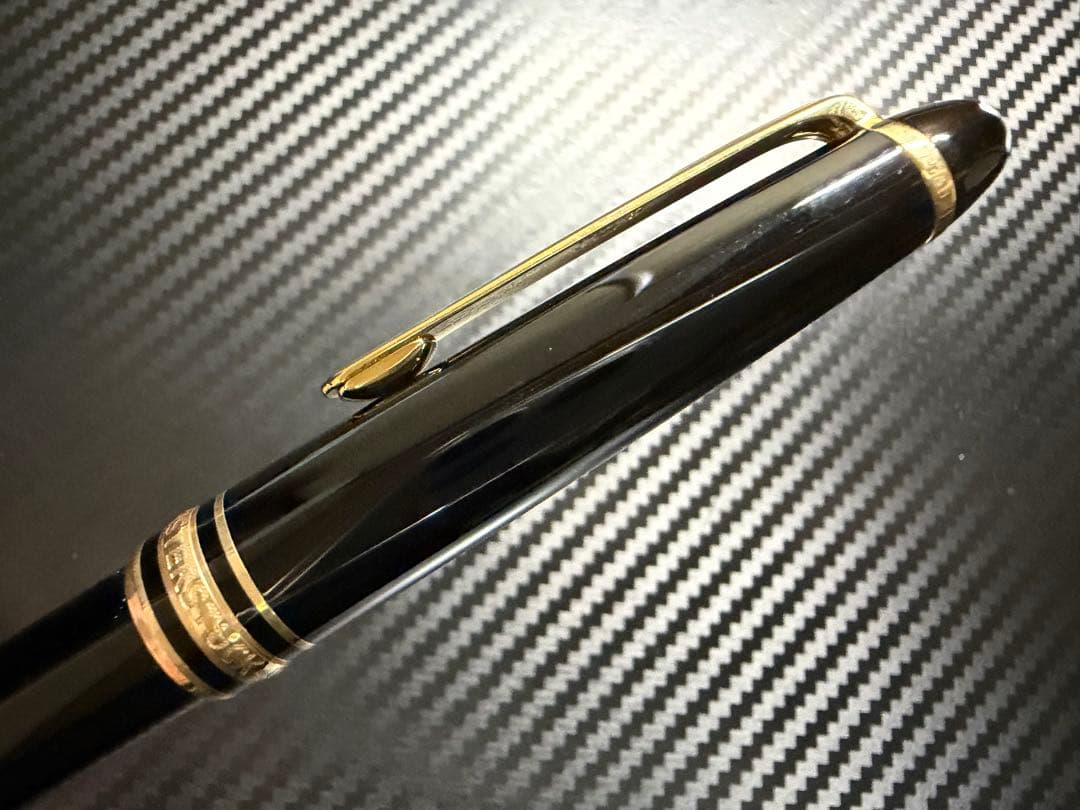 未使用に近い モンブラン マイスターシュテュック 164 ブラック ボールペン