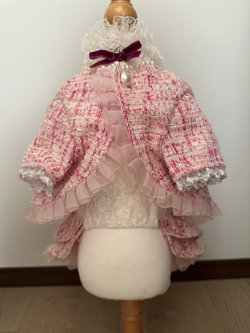 luxebirdieアデルSワンピジャケットバレッタ3点セットリュクスバーディ