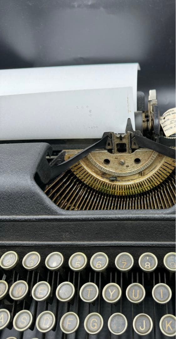 720アンティークタイプライター　アイアンタイプライター