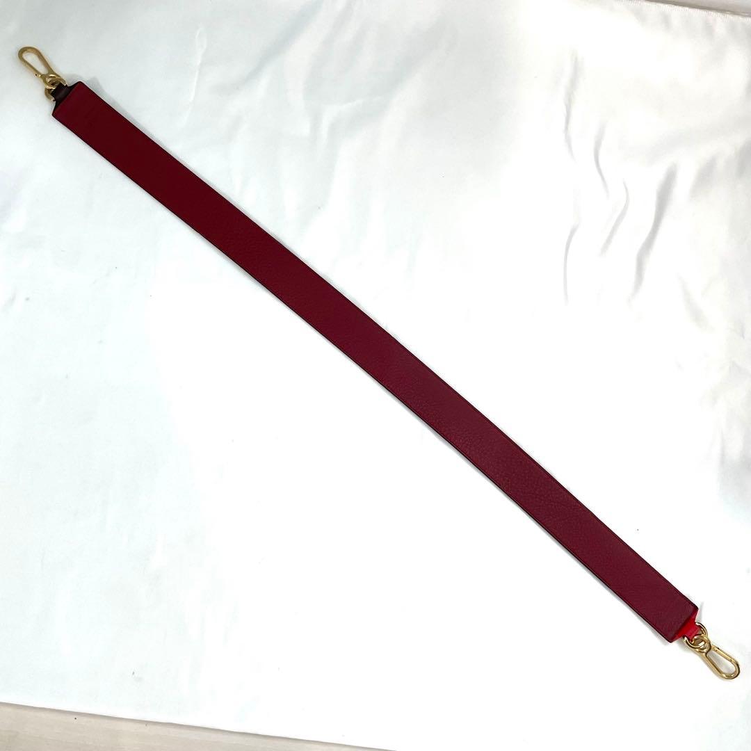 【極美品】LOEWE パズル ショルダーベルト ストラップ レザー 箱付き