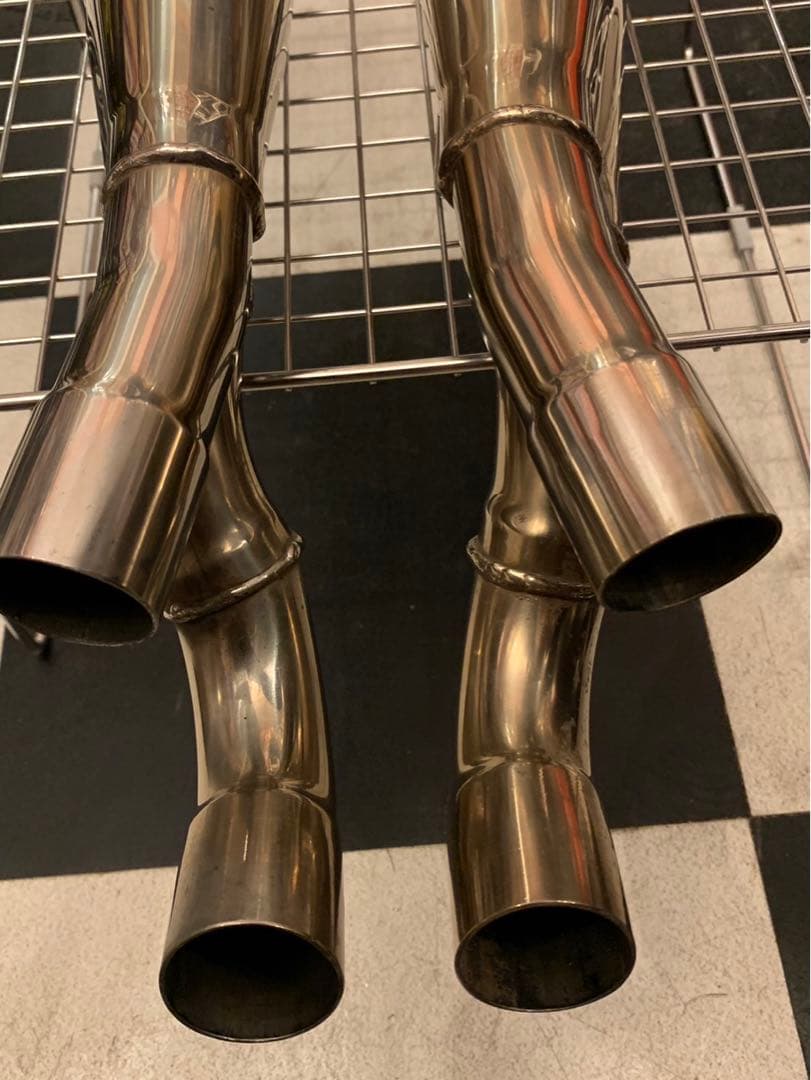 SUPERTRAPP ステンレスマフラー 2本セット　VMAX