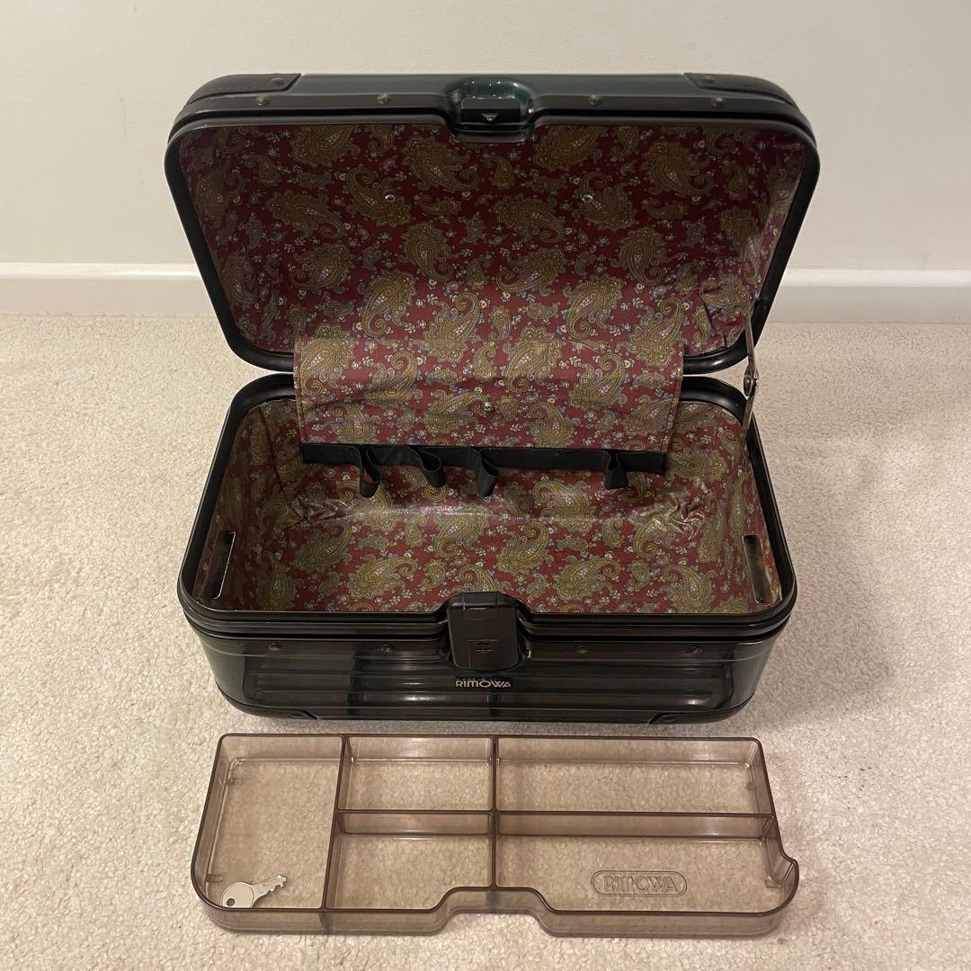 RIMOWA Samba Nova ビューティケース 18L グリーン 鍵付き