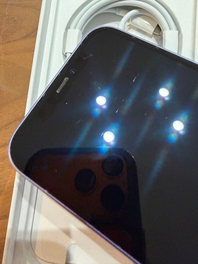 Apple iPhone 12 パープル　64GB 本体とケース+α付き