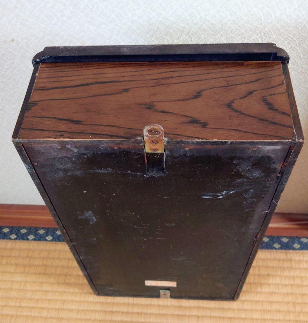 〈完動・美品〉SEIKO　21日巻き箱型ゼンマイ振り子時計　昭和レトロ古時計