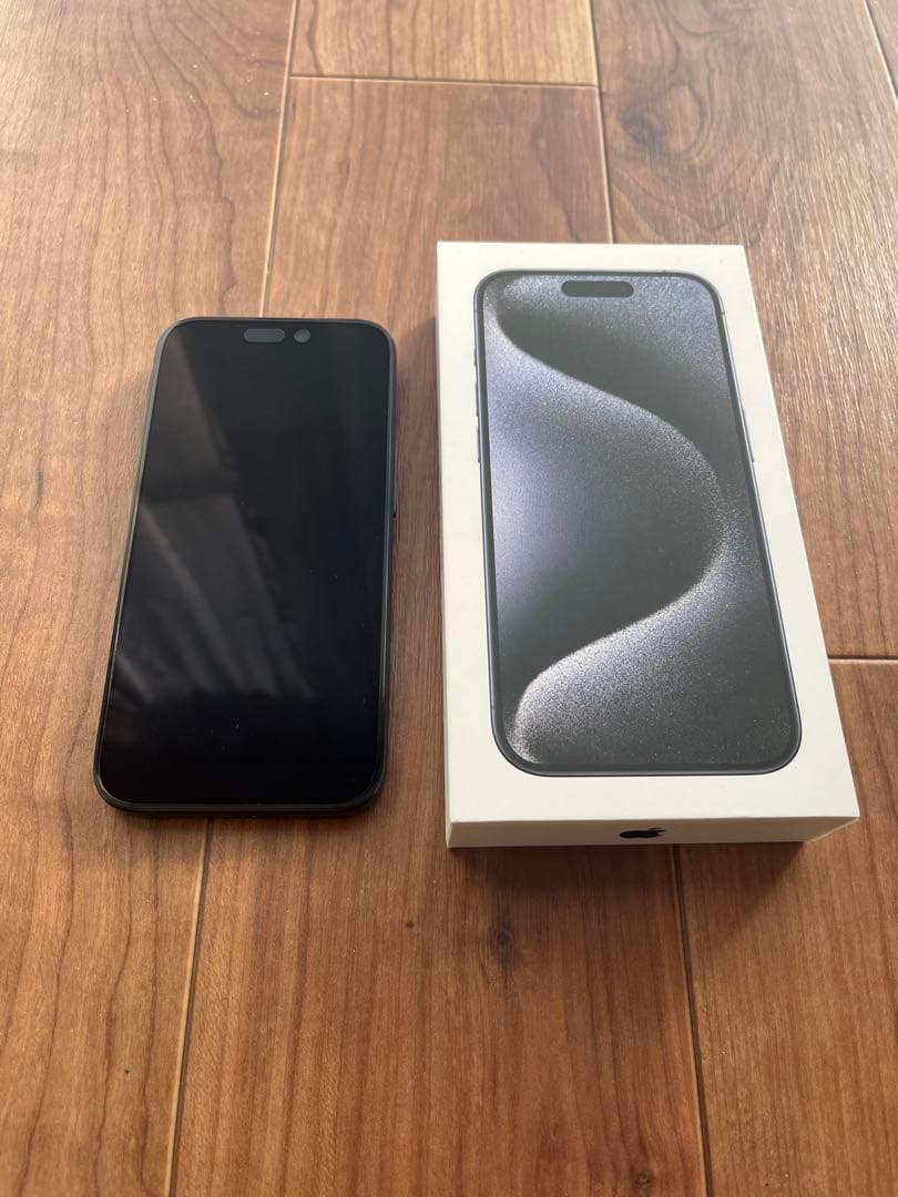 極美品⭐️iPhone 15 Pro 256GB ブルーチタニウム