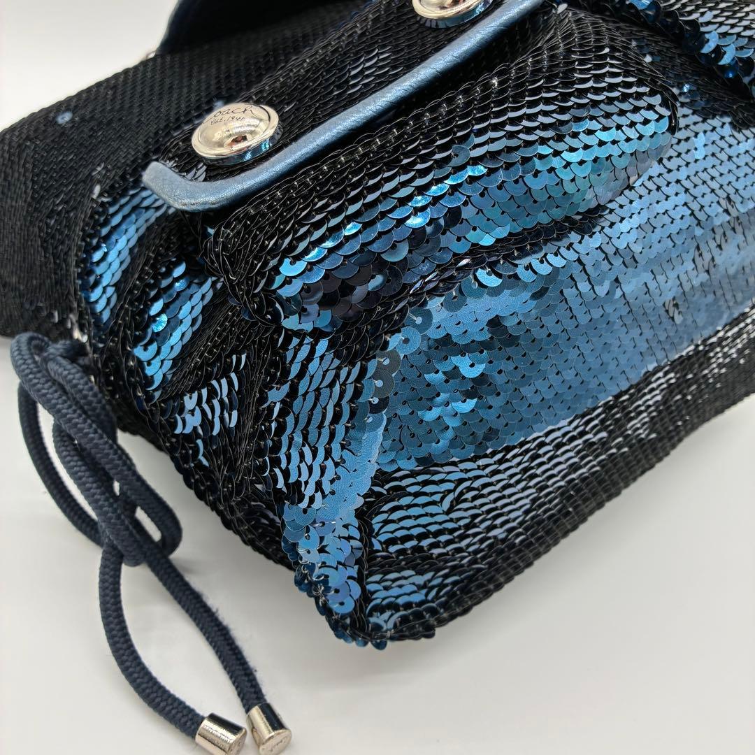 バッグ COACH Poppy Sequin Spotlight 2way Bag