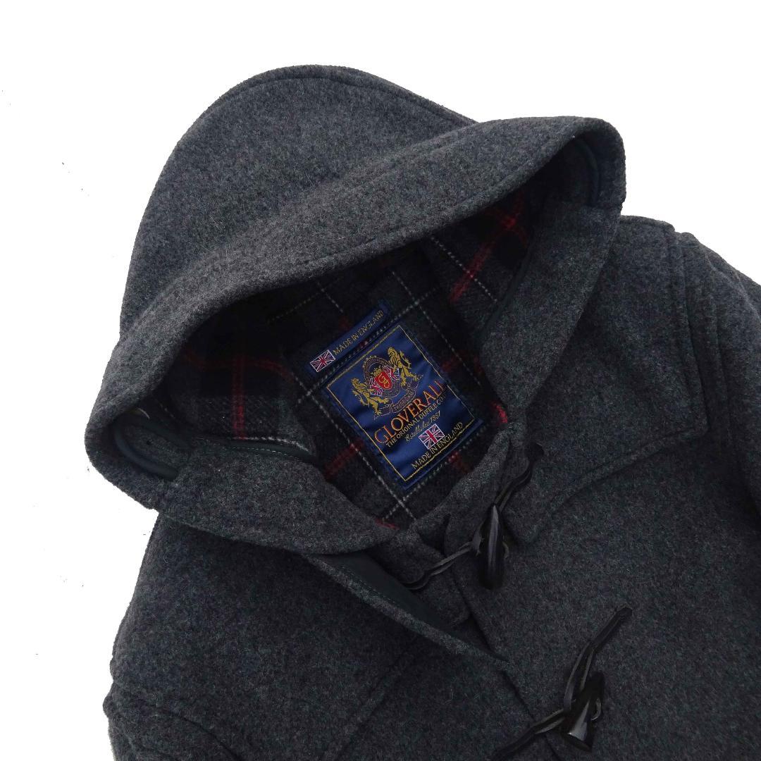 美品英国旗タグ　グロバーオール ダッフルコート38イギリス製クラシック㈱大丸