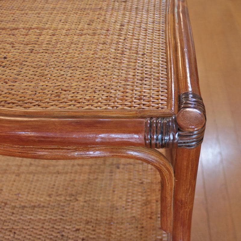 コーナーラック ラタン 籐家具 ナチュラルスタイル 飾り棚 214-1345