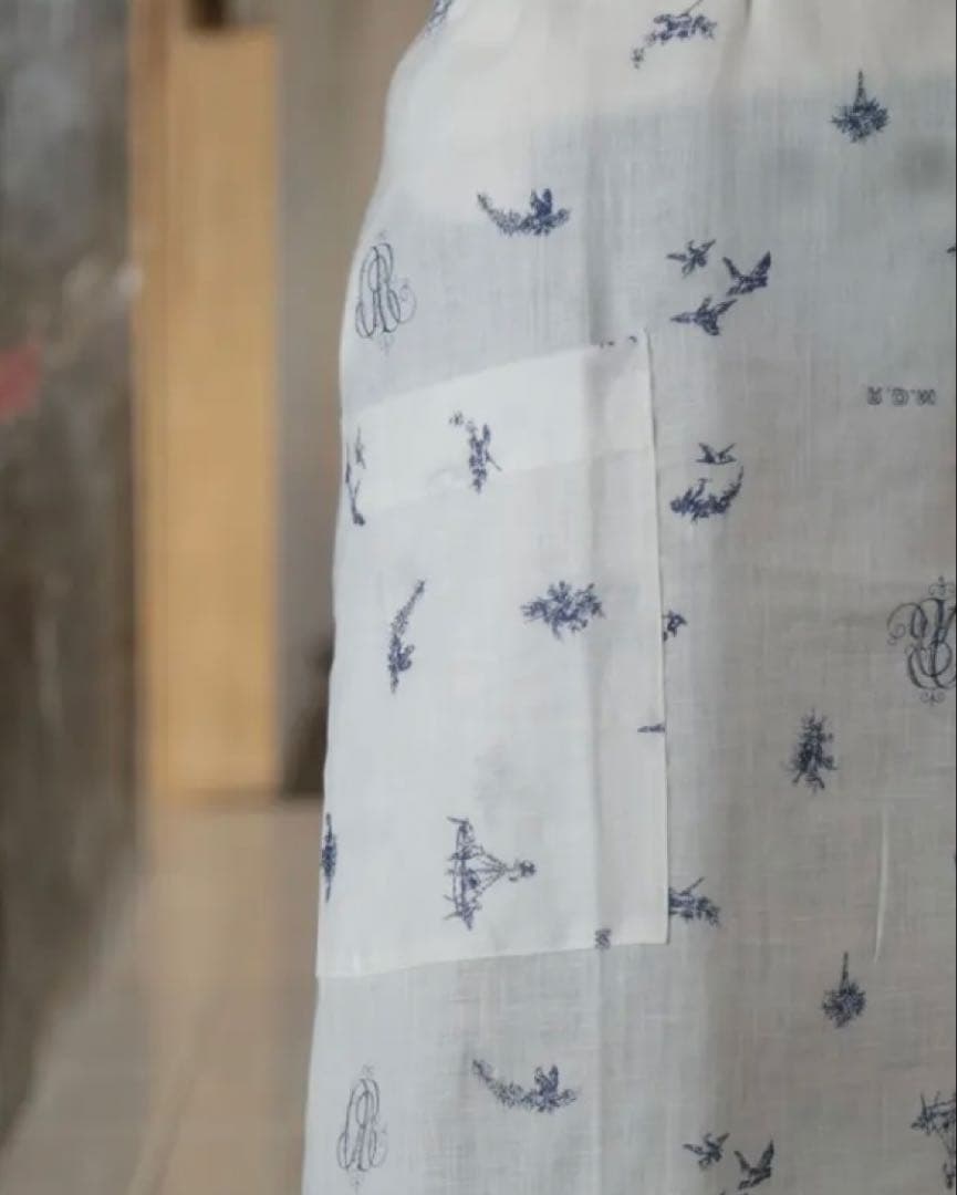 オールドマンズテーラーエプロンR&D.M.Co- モノグラムエプロン