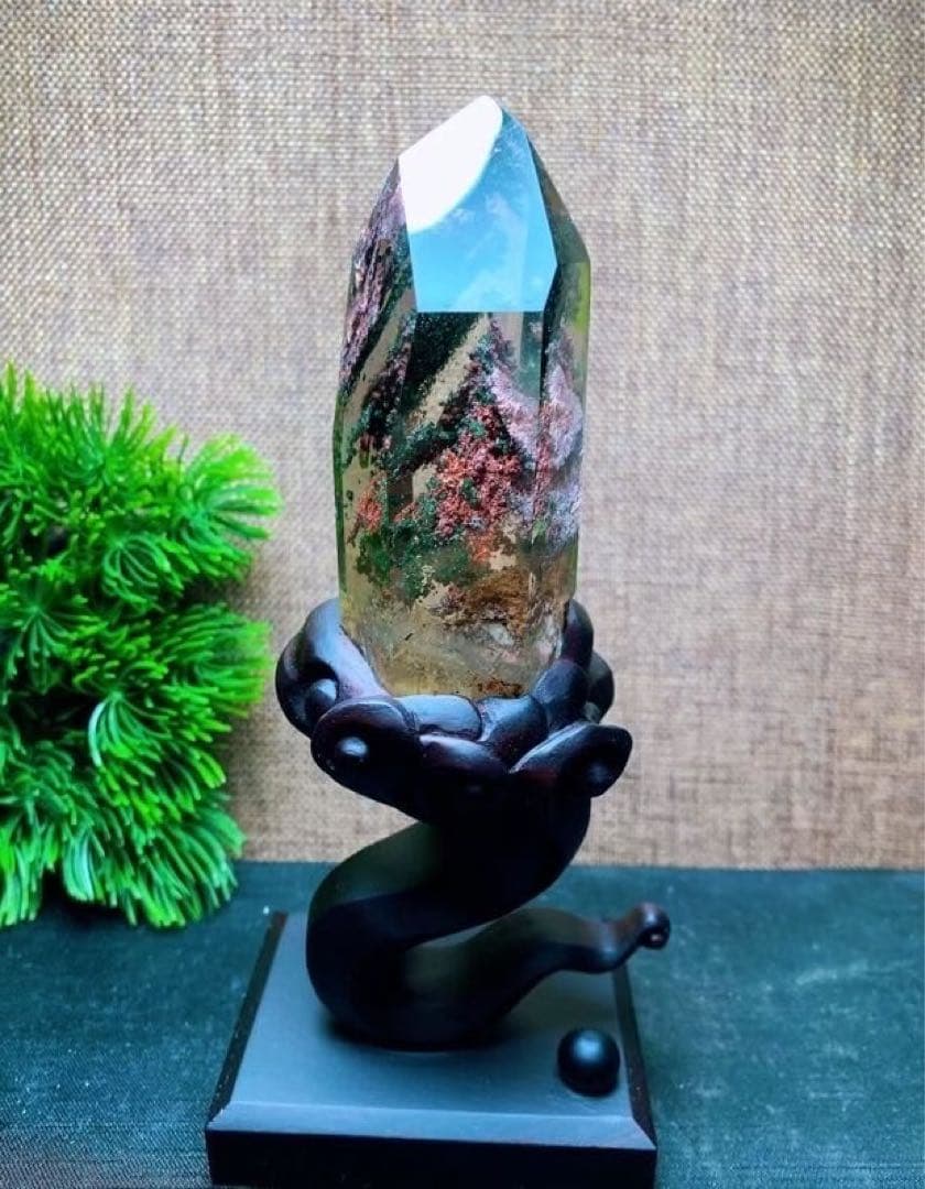 ⭐︎【極上品】天然 ガーデン クォーツ 置物 152g