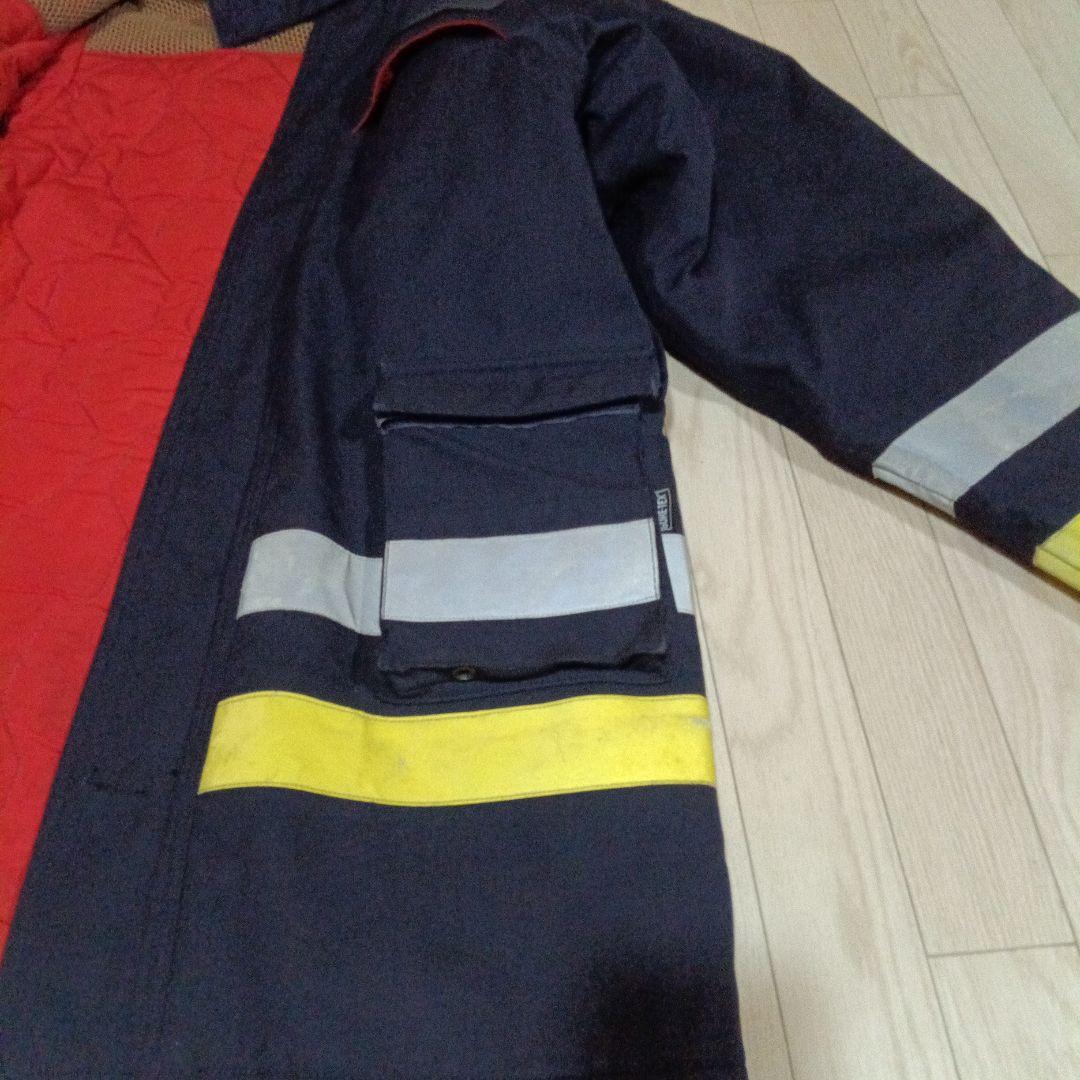フランスGORE-TEX消防士用ジャケット Lサイズ 反射材付き