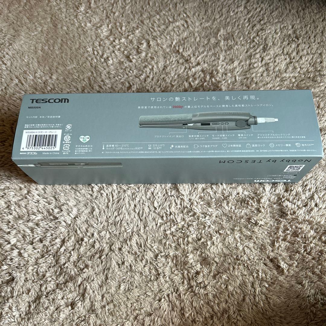 TESCOM ストレートヘアアイロン N40A グレー