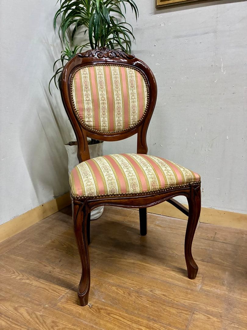 管465☆イタリア製☆アンティーク☆ヴェローナクラシック☆ダイニングチェア☆2脚