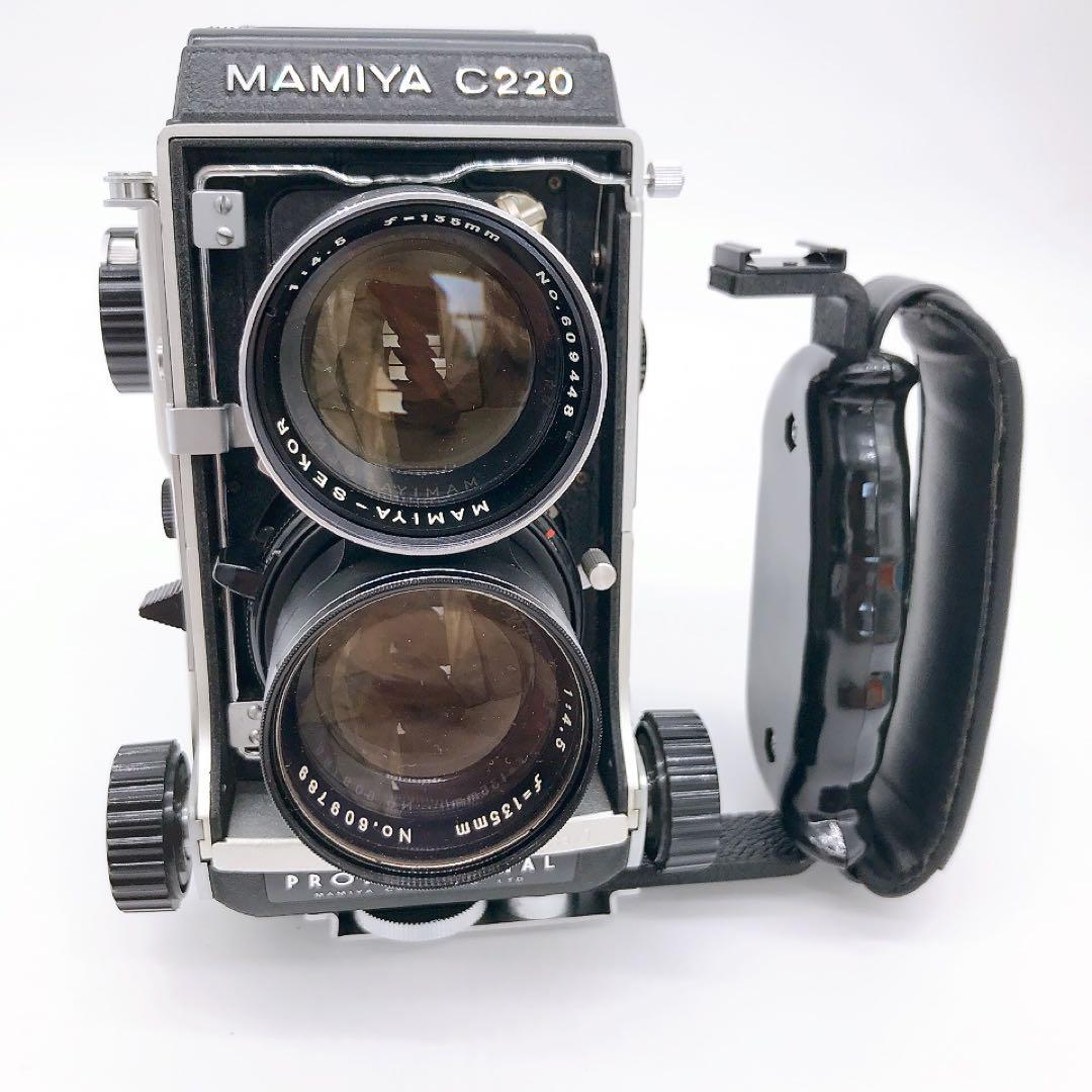 動作品　Mamiya C220 professional フィルムカメラ