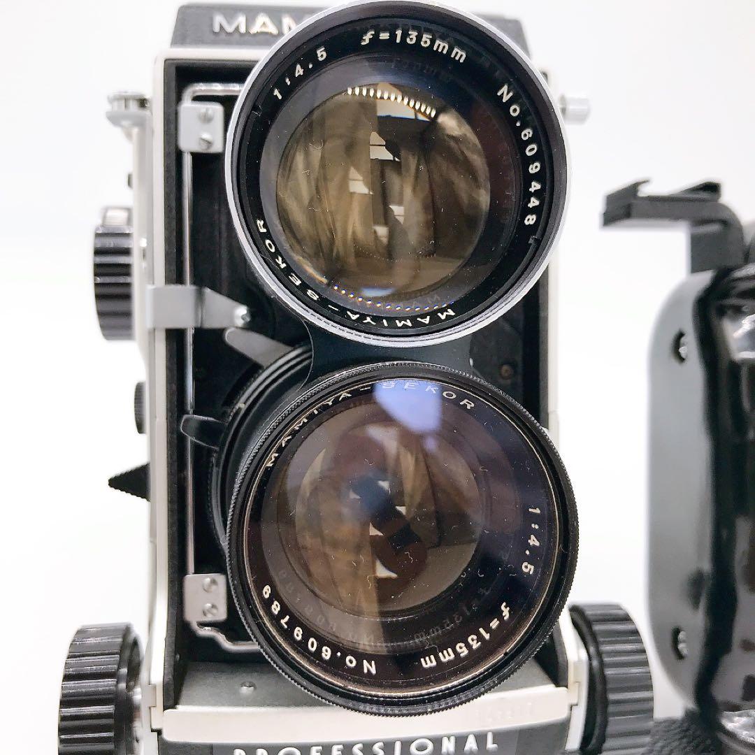 動作品　Mamiya C220 professional フィルムカメラ
