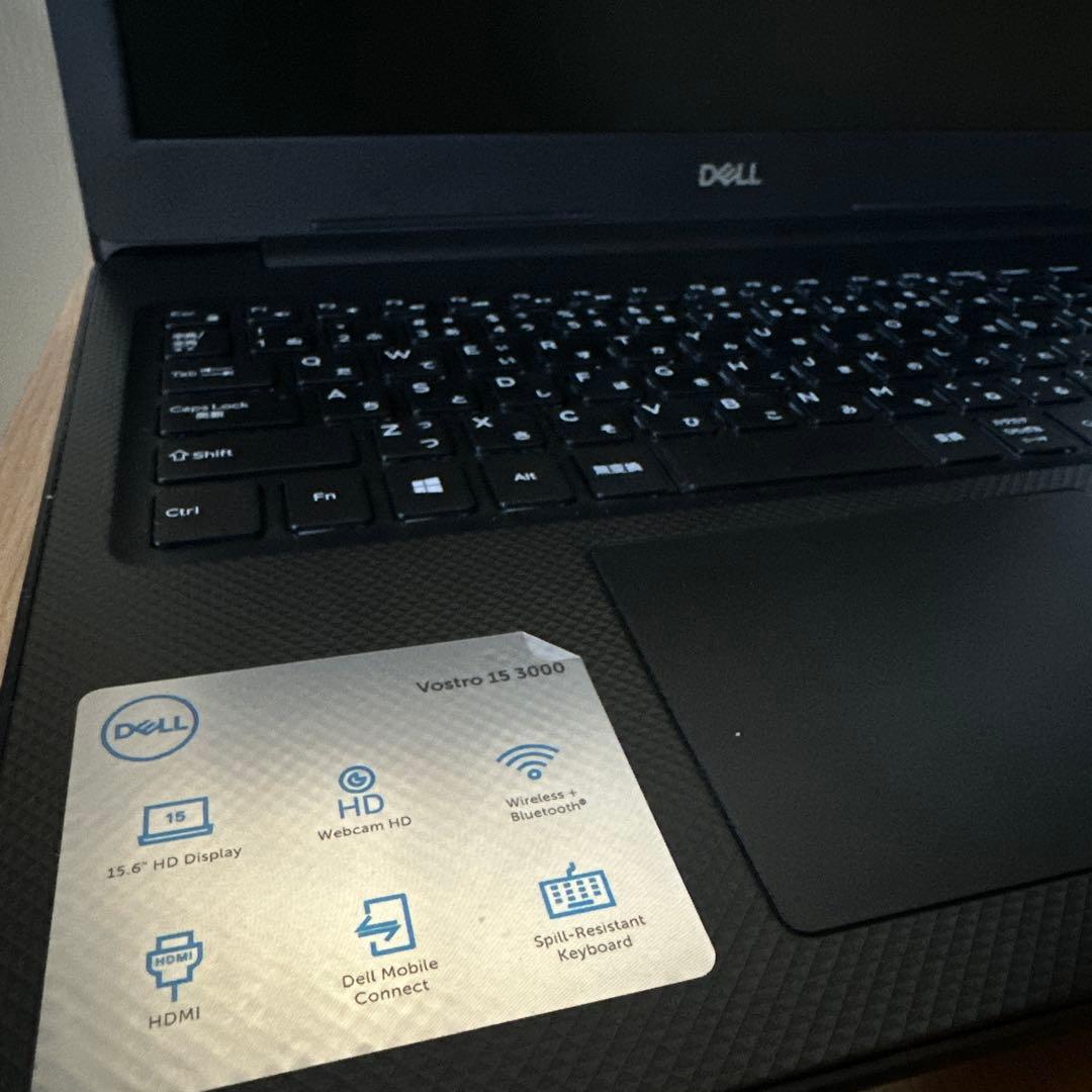 DELL ノートパソコンVOSTRO15 3000 RAM 4GB SSD1TB