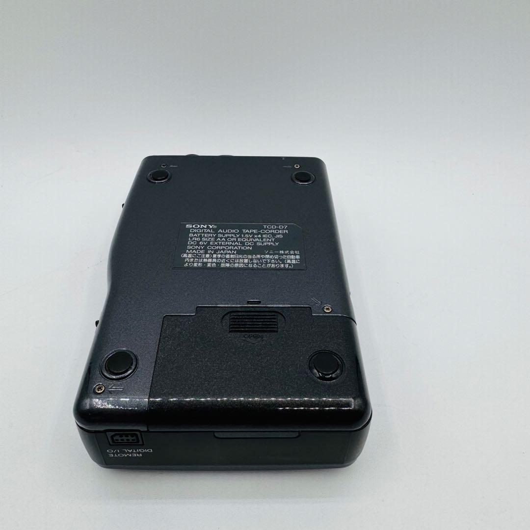 【美品】SONY ソニー TCD-D7 DAT WALKMAN ウォークマン