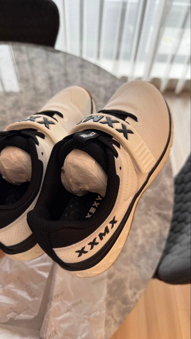 XEXYMIX トレーニングシューズ 24.0cm ホワイト/ブラック