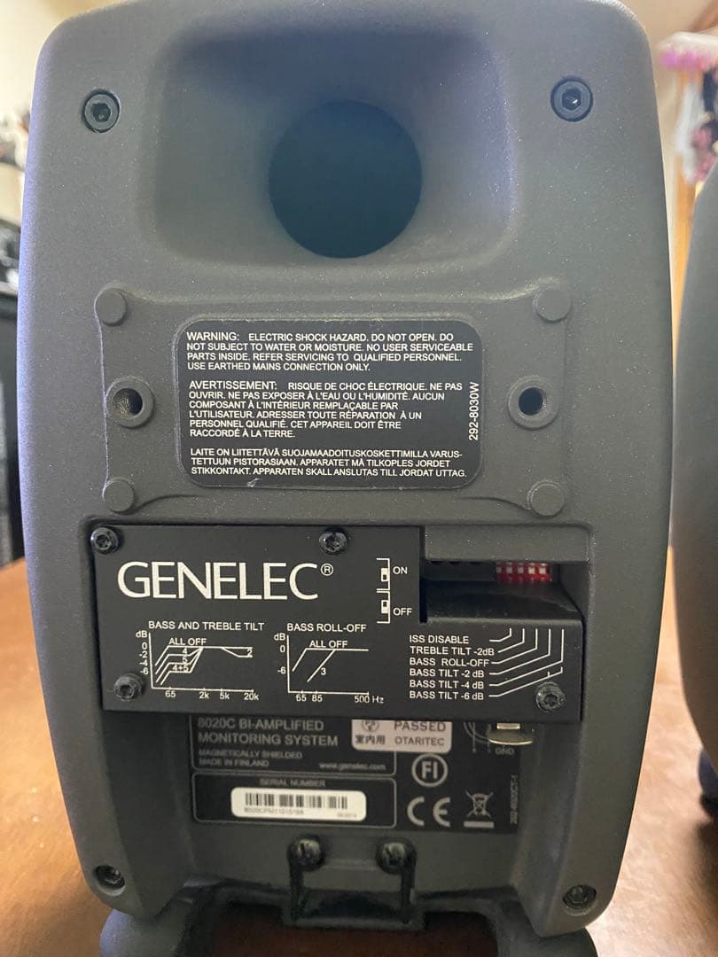 GENELEC 8020C スピーカー　DAW