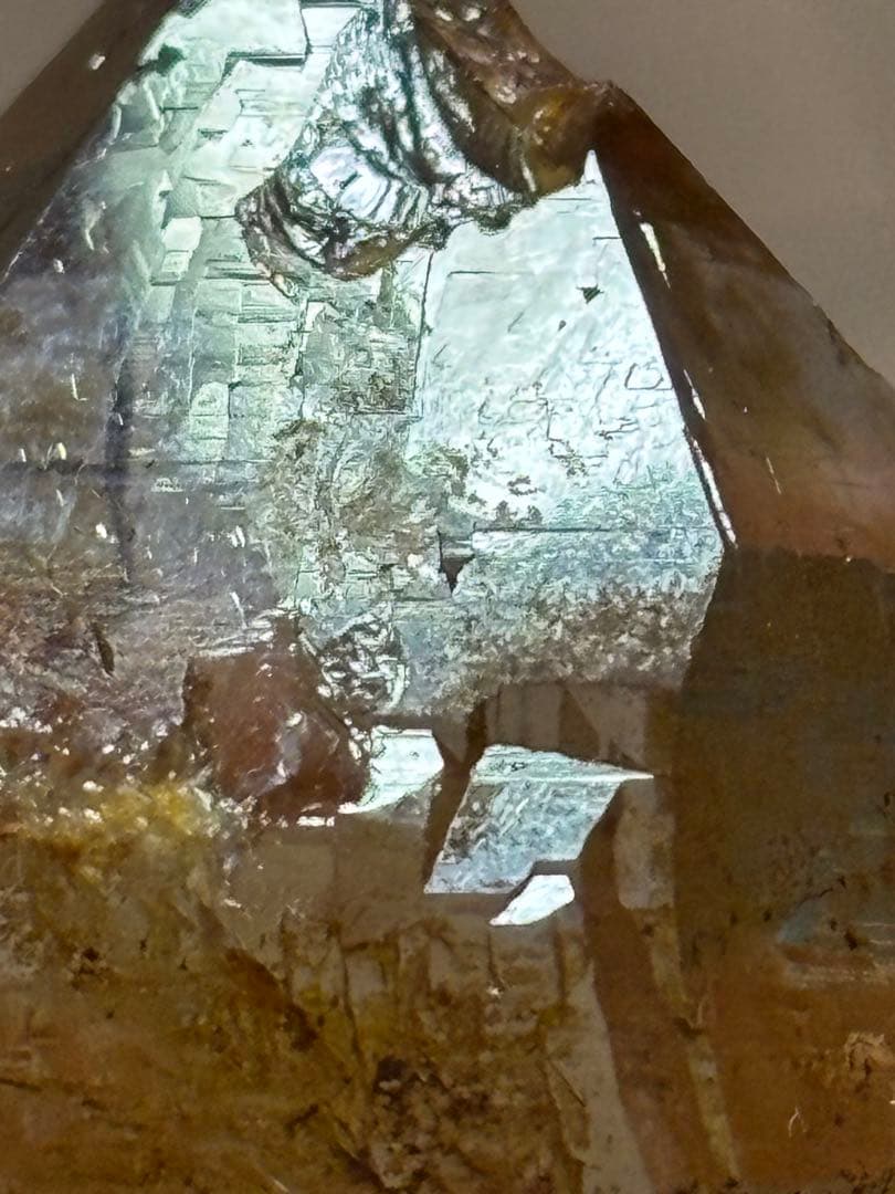 ネパール　ガネーシュヒマール　水晶ポイント　70g ゴールデンヒーラー　天然石