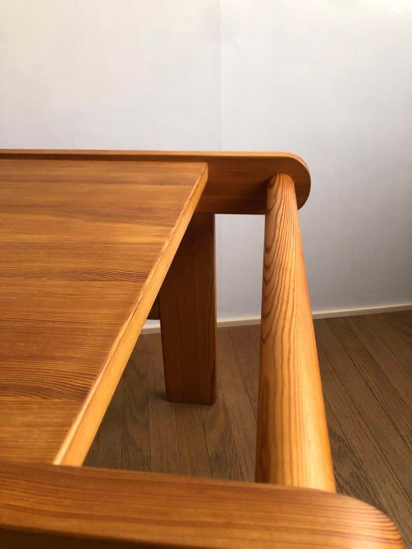 北欧ヴィンテージ スウェーデン製 パイン材 ワゴン トローリー サイドテーブル