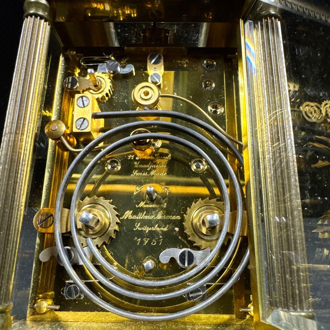 Matthew Norman クラシック置時計 アンティーク レトロ 1751