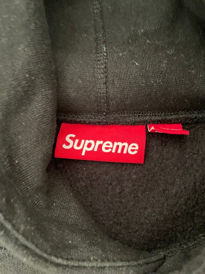 トップス Box Logo Hooded Sweatshirt BLACK