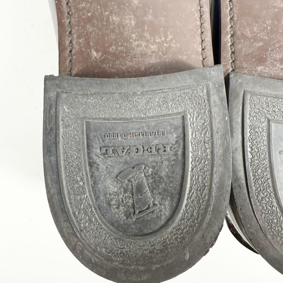 【美品】REGAL　リーガル〈2177〉ローファー(26)革靴　黒