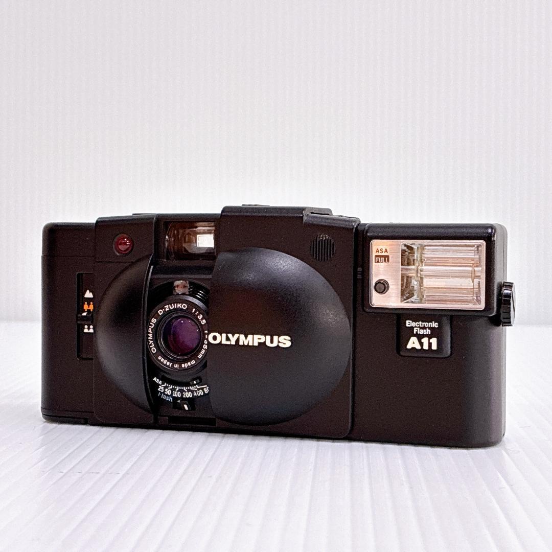 EZ-010【完動 美品】OLYMPUS XA2/A11 ケース付