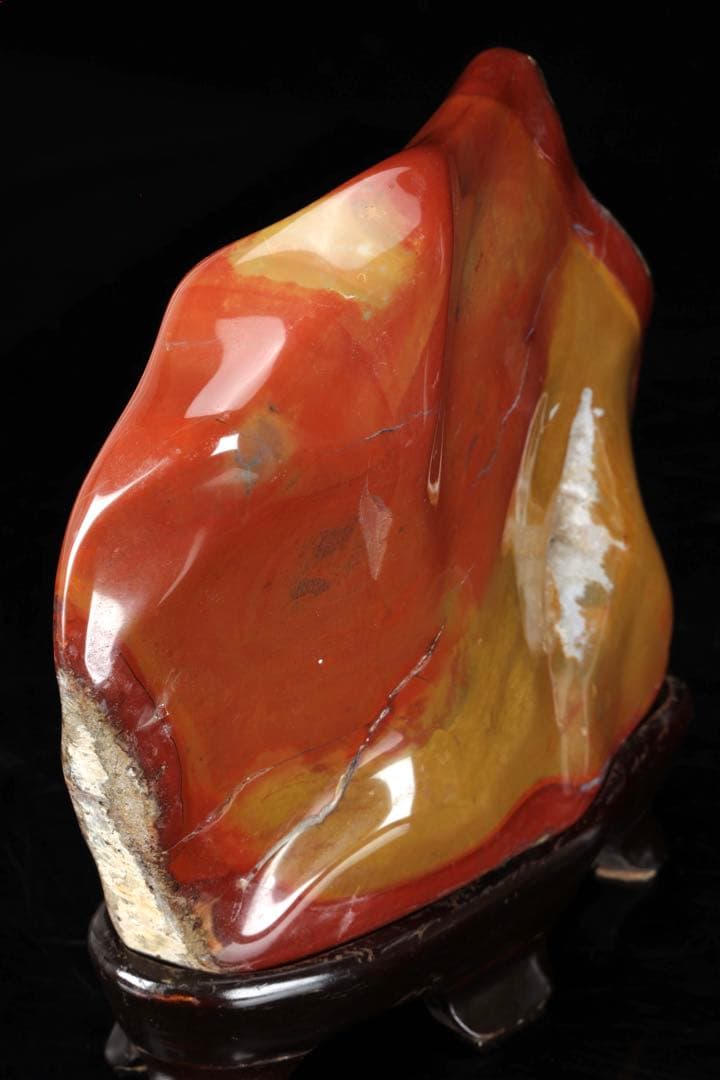 佐渡 赤玉石 黄色 赤玉 赤石 ジャスパー 原石 鑑賞石 自然石 水石 2kg