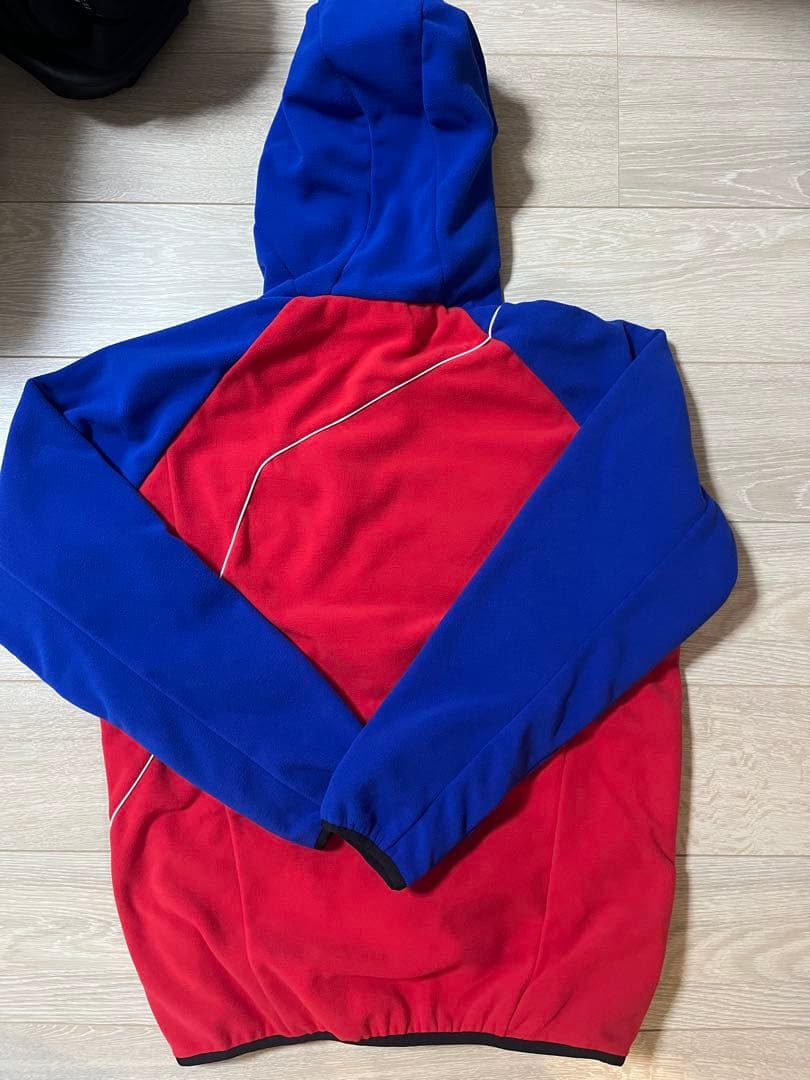 DESCENTE フーディー CDB-F2360B M 赤/青　新品