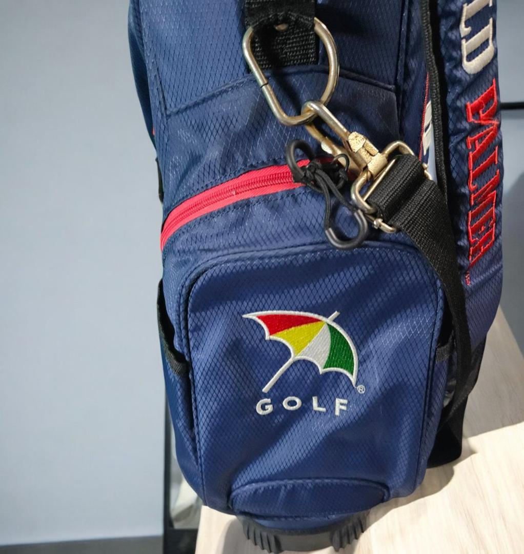 送料無料/超美品　Arnold Palmer スタンド式ゴルフバッグ