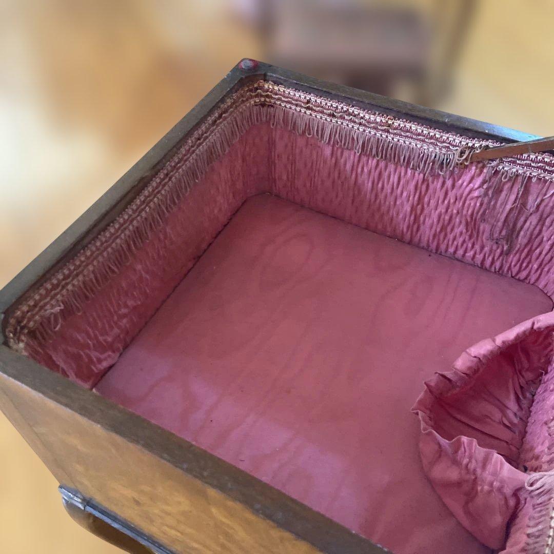 アンティークソーイングボックス小ぶり