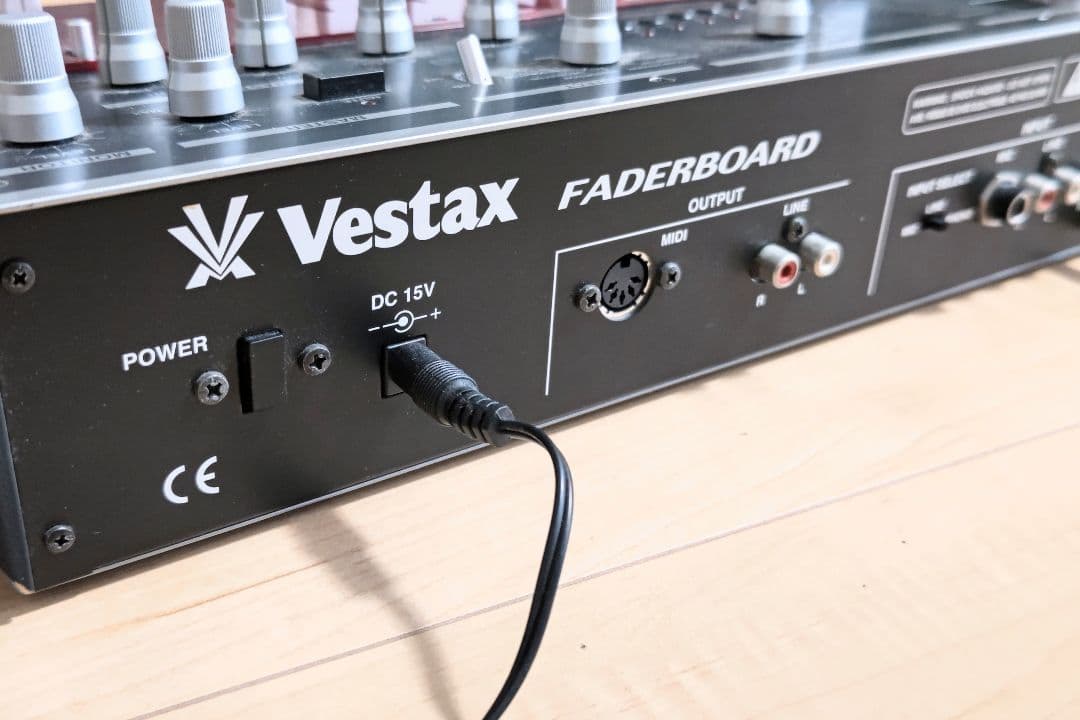 【希少超美品】名機Vestax FADERBOARD 取扱説明書スマートメディア