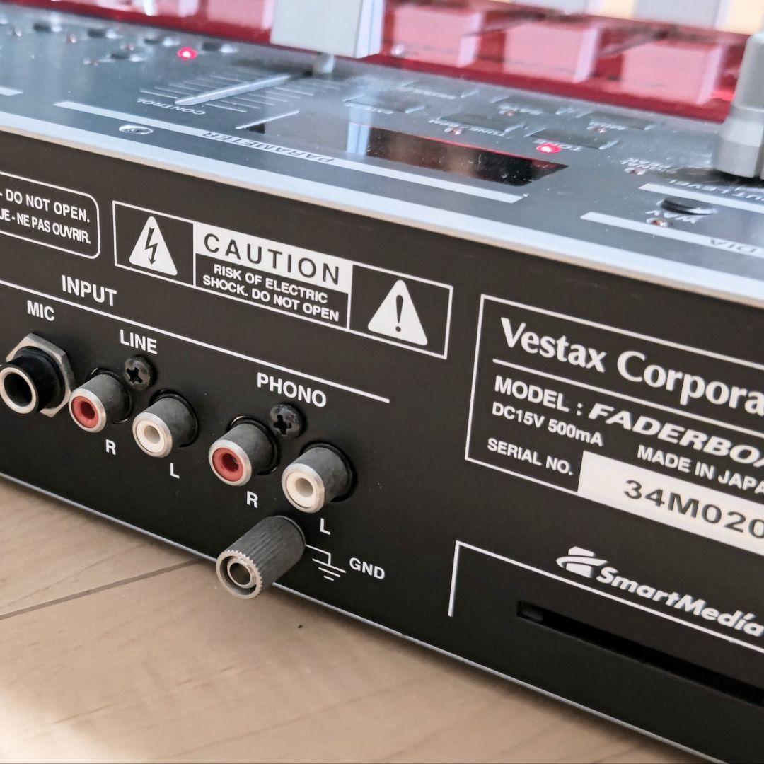 【希少超美品】名機Vestax FADERBOARD 取扱説明書スマートメディア