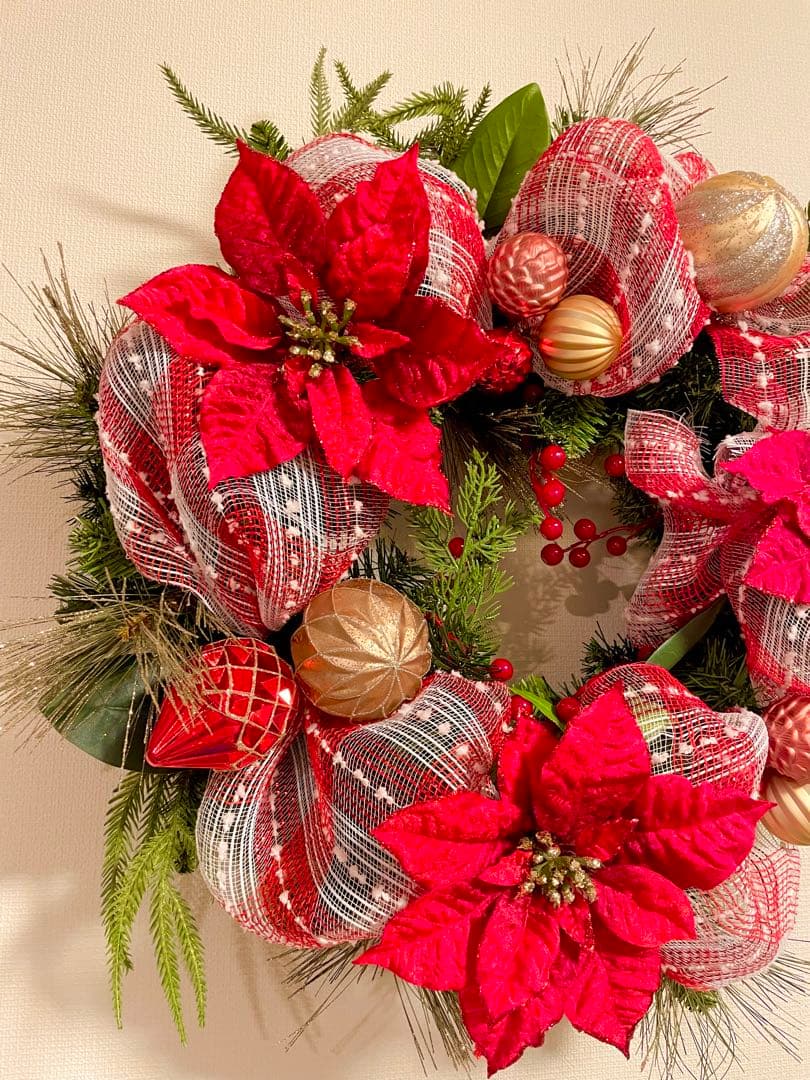 クリスマスリース 特大 70cm