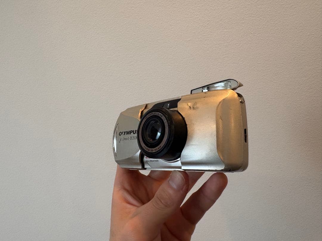 OLYMPUS μ[mju:]-II ZOOM コンパクトフィルムカメラ