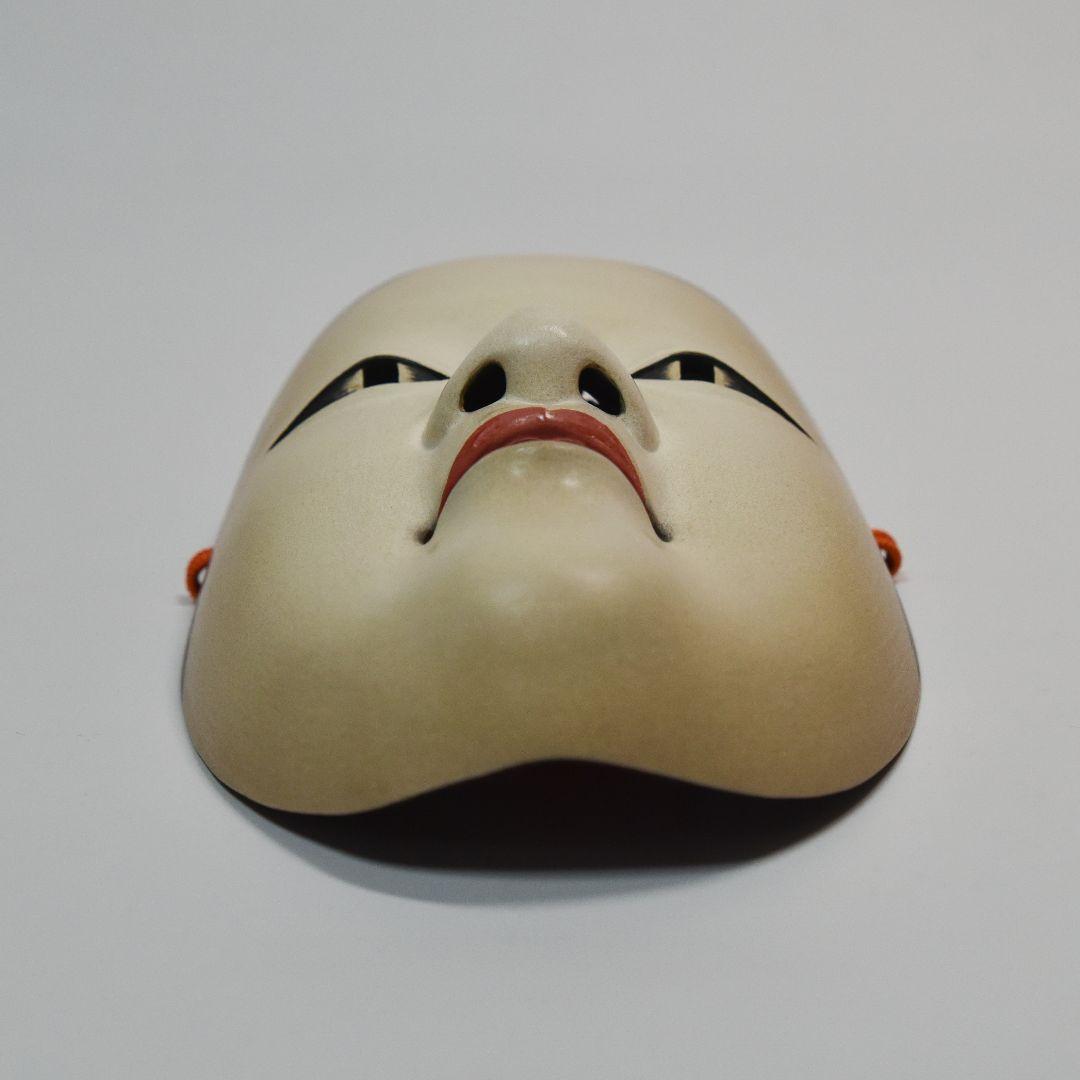 能面 小面 田中彗月作 能面袋 箱付き 超美品 (F4)