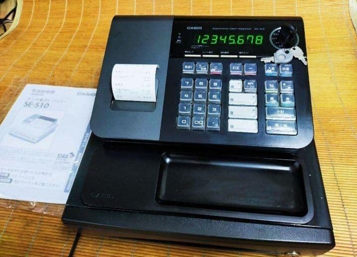 カシオレジスター　SE-S10　人気コンパクト送料無料　100601