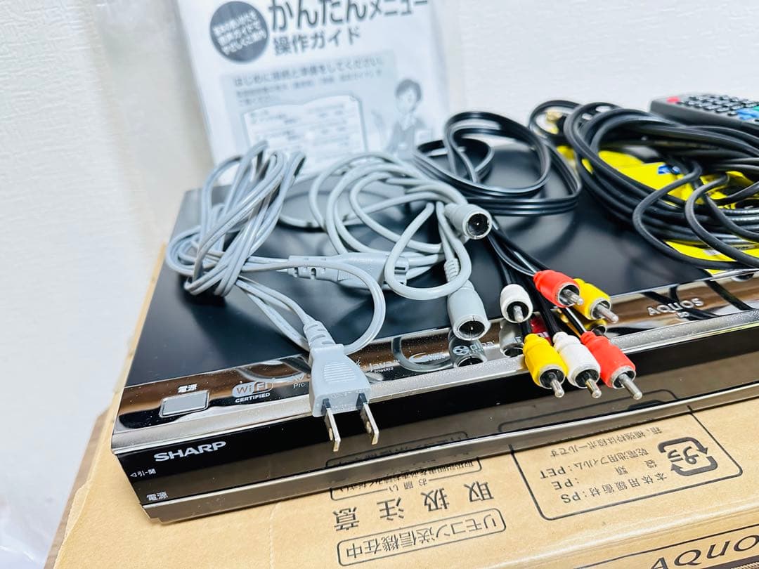 SHARP AQUOS ブルーレイ BD-W1600大容量【1TB】