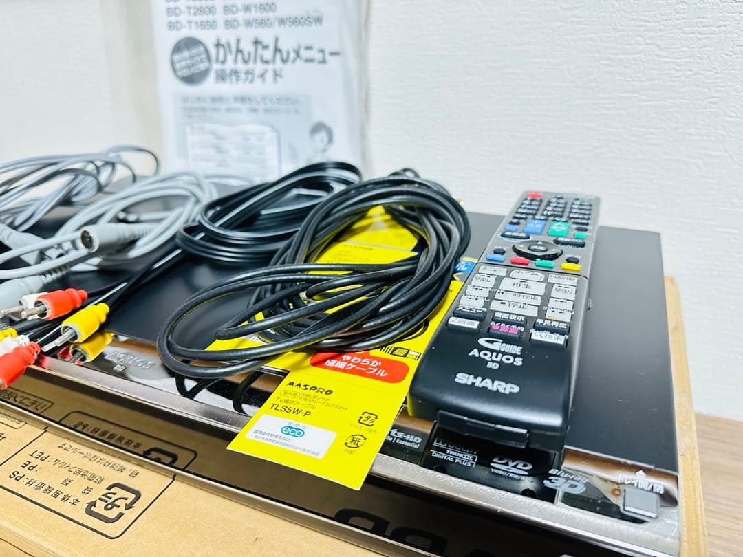 SHARP AQUOS ブルーレイ BD-W1600大容量【1TB】