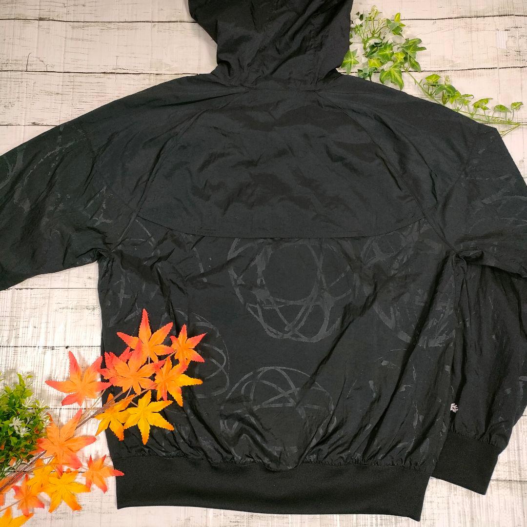 美品◆NIKE◆ジャパンモデル ナイロンウーブンジャケット◆S(M)ブラック
