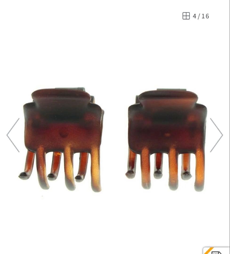 コンプレックスビズComplex Biz　スーパークリップ 黒４個ブラウン２個