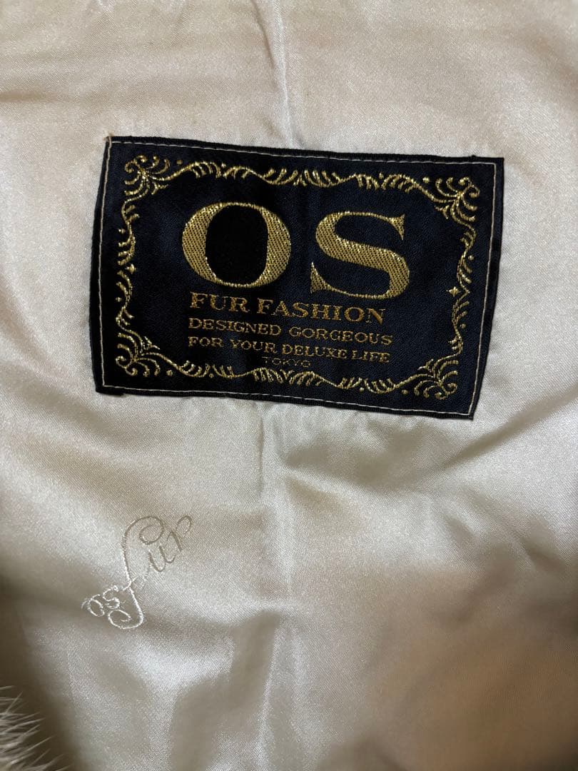 特別値下【美品】OSFURの高級ショール　クリスマス用紙袋5枚おまけ