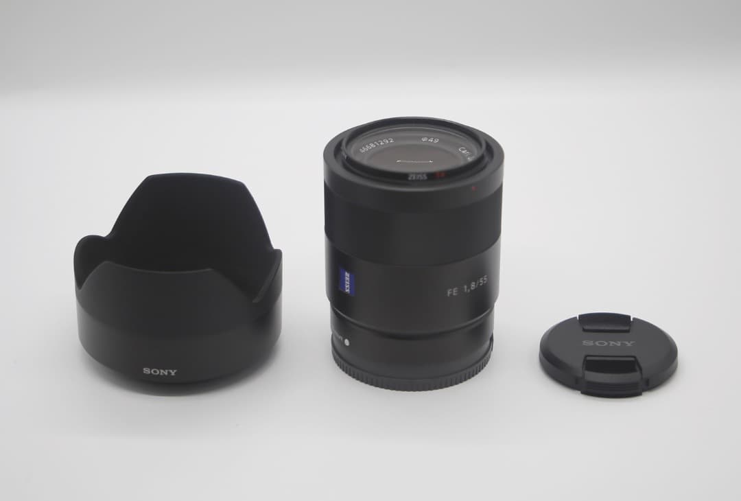 【美品】SONY SEL55F18Z 単焦点レンズ 純正フィルター付属