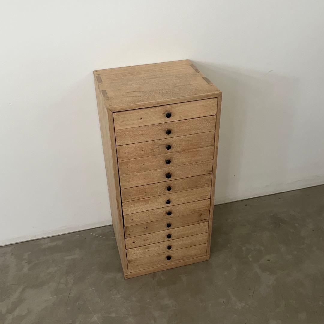 レトロ　アンティーク　古道具　古家具　剥離家具　ストリップド　抽斗　引き出し