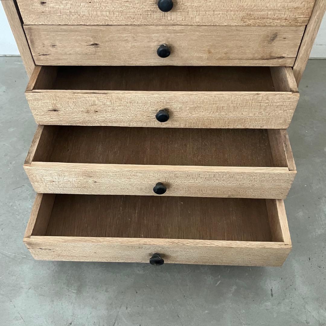 レトロ　アンティーク　古道具　古家具　剥離家具　ストリップド　抽斗　引き出し